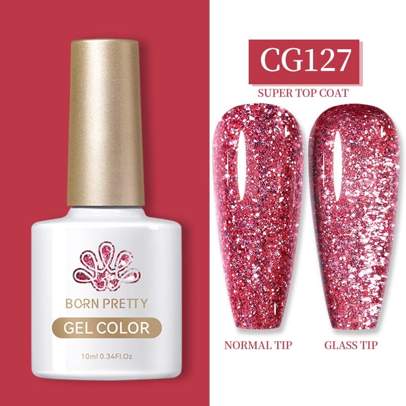 Glitter Color Gel Polish 10ml Gel Nail Polish BORN PRETTY 