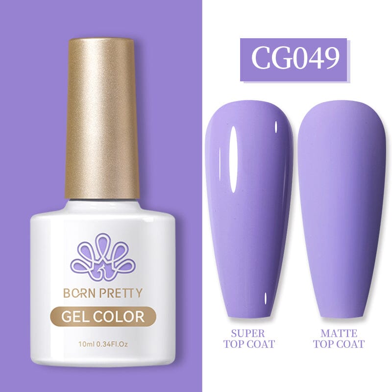 Purple Color Gel Polish CG049 10ml Gel Nail Polish BORN PRETTY 