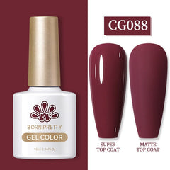 Brown Color Gel Polish CG088 10ml Gel Nail Polish BORN PRETTY 