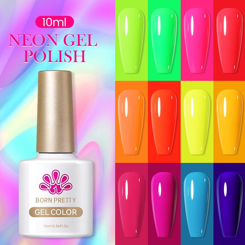 Neon Colors Gel Polish 10ml Gel Nail Polish BORN PRETTY 