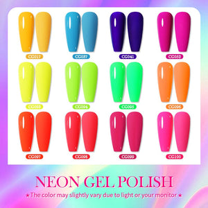Neon Colors Gel Polish 10ml Gel Nail Polish BORN PRETTY 