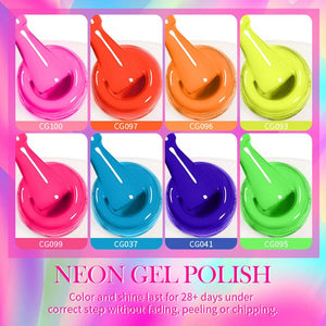 Neon Colors Gel Polish 10ml Gel Nail Polish BORN PRETTY 