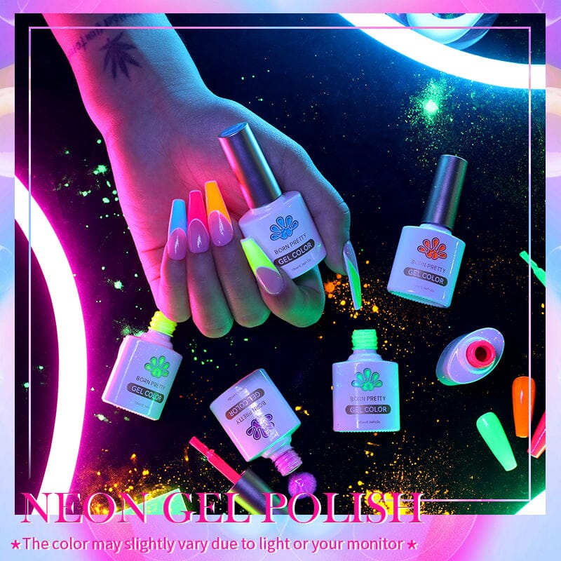 Neon Colors Gel Polish 10ml Gel Nail Polish BORN PRETTY 