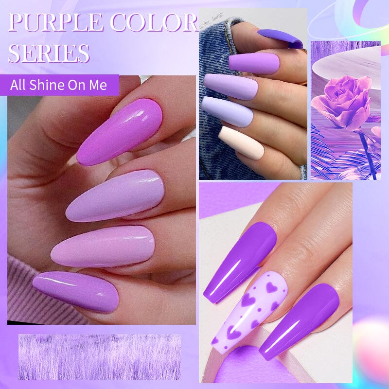 Purple Series Gel Polish 10ml Gel Nail Polish BORN PRETTY 