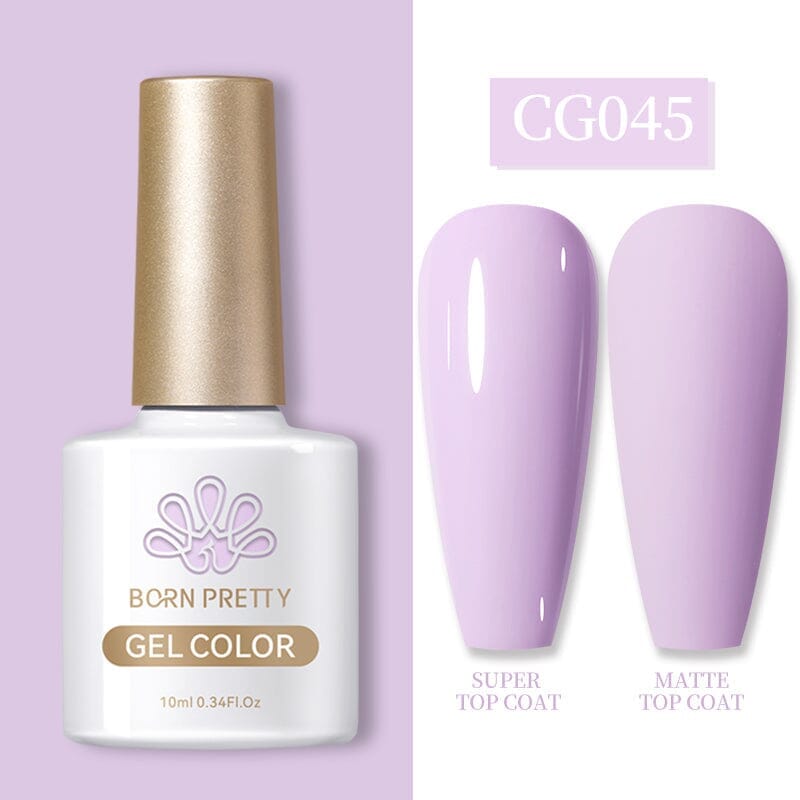 Purple Series Gel Polish 10ml Gel Nail Polish BORN PRETTY CG045 