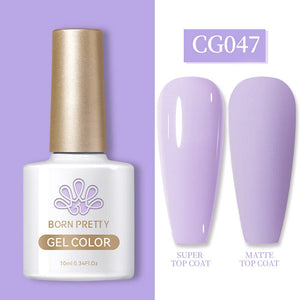 Purple Series Gel Polish 10ml Gel Nail Polish BORN PRETTY CG047 