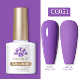 Purple Series Gel Polish 10ml Gel Nail Polish BORN PRETTY CG051 