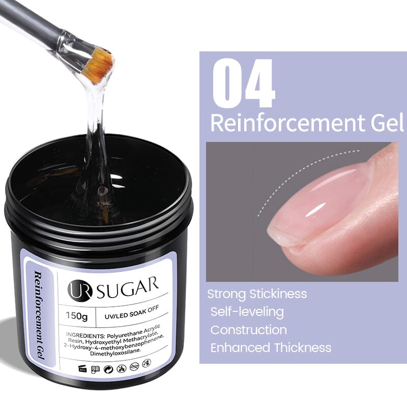 Base Top Coat Function Gel 150g Base & Top Coat UR SUGAR Reinforcement Gel 