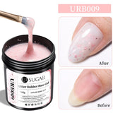 Glitter Rubber Base Gel 150g Base & Top Coat UR SUGAR URB009 