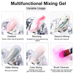 Multifunctional Mixing Gel 30ml Gel Nail Polish NICOLE DIARY 