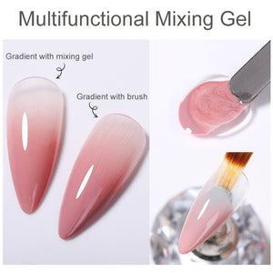 Multifunctional Mixing Gel 30ml Gel Nail Polish NICOLE DIARY 