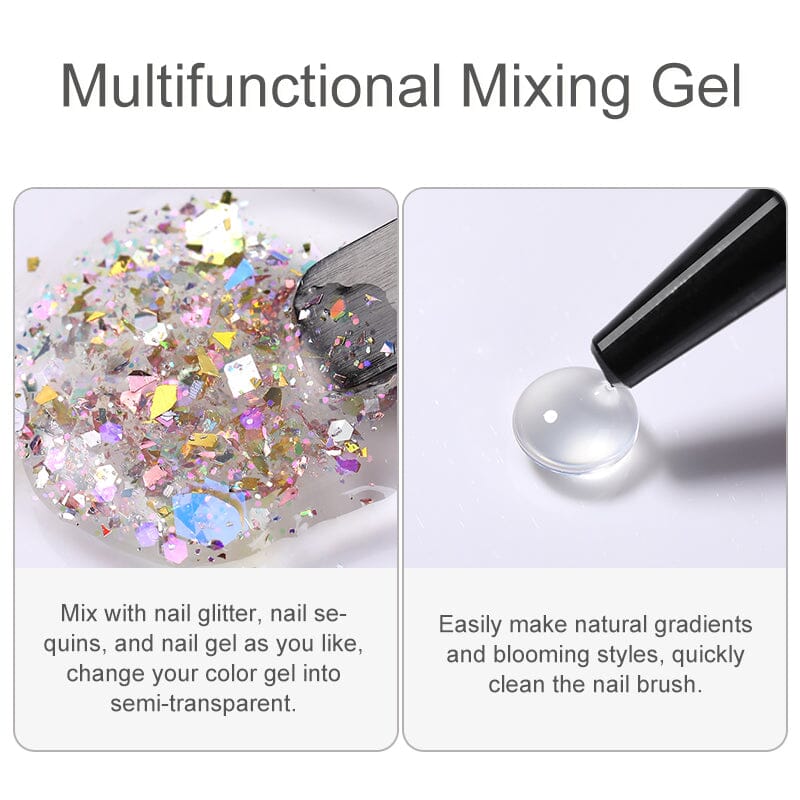 Multifunctional Mixing Gel 30ml Gel Nail Polish NICOLE DIARY 