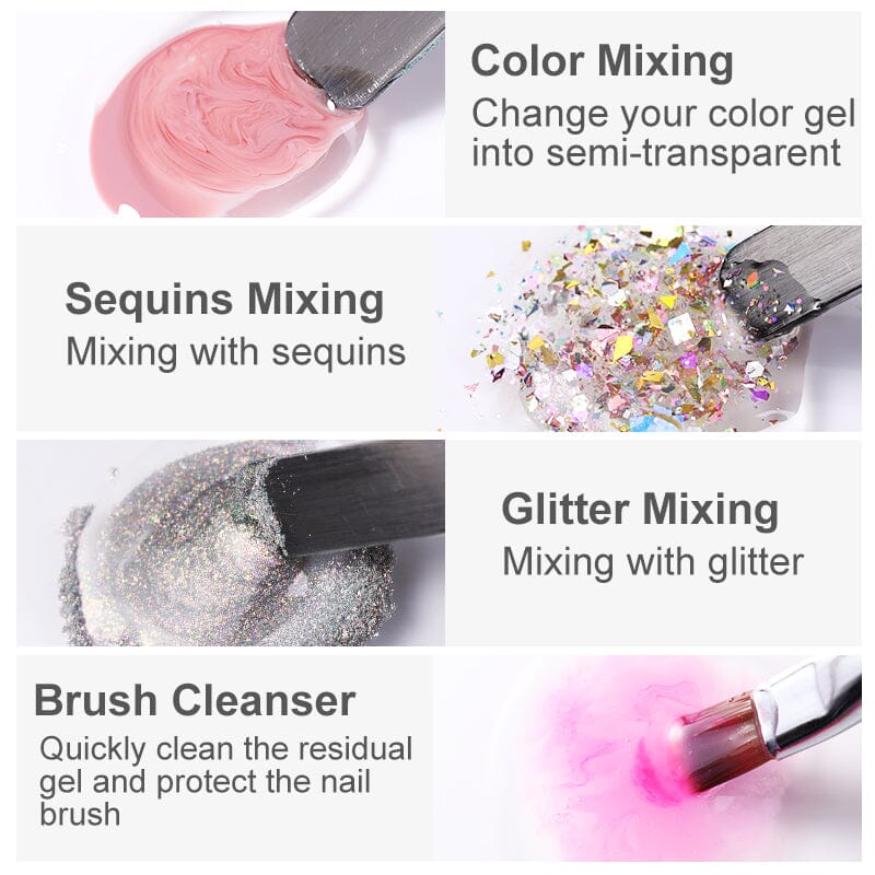 Multifunctional Mixing Gel 30ml Gel Nail Polish NICOLE DIARY 