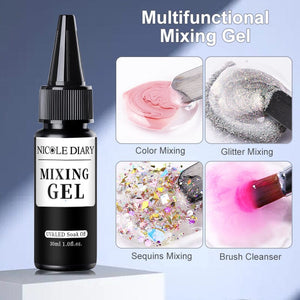Multifunctional Mixing Gel 30ml Gel Nail Polish NICOLE DIARY 