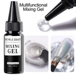 Multifunctional Mixing Gel 30ml Gel Nail Polish NICOLE DIARY 
