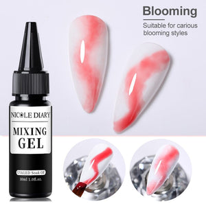 Multifunctional Mixing Gel 30ml Gel Nail Polish NICOLE DIARY 