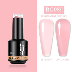 Jelly Nude Gel 15ml Gel Nail Polish BORN PRETTY 