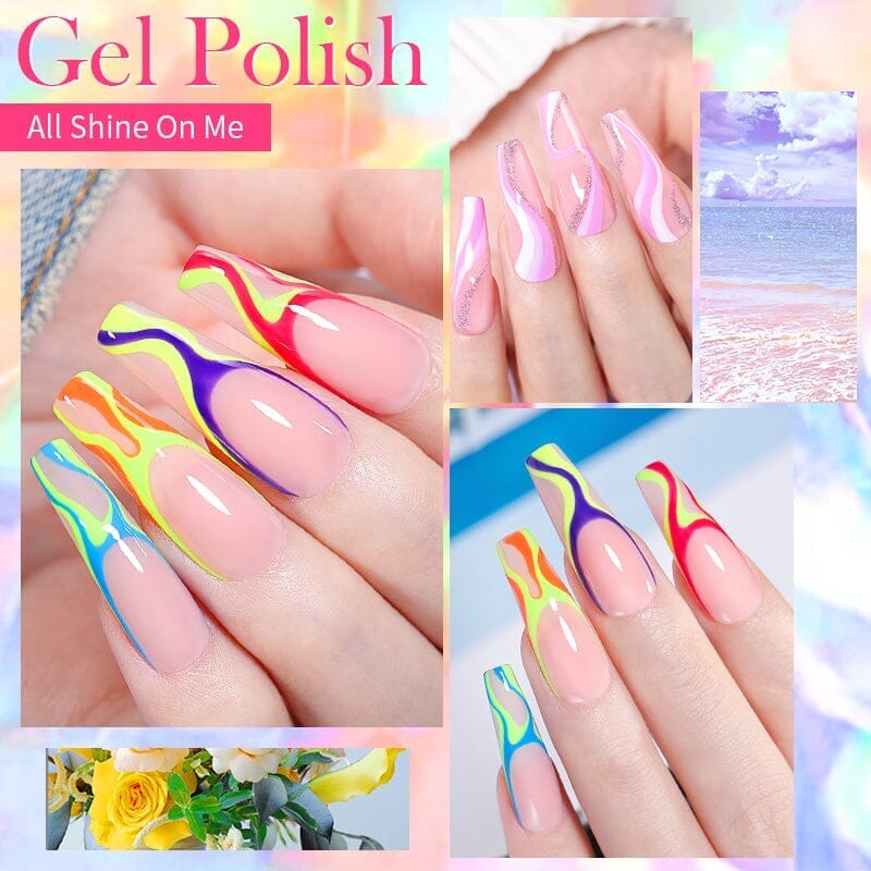 White Color Gel Polish BG002 15ml Gel Nail Polish BORN PRETTY 