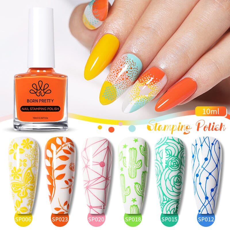 Candy Series Nail Stamping Polish 10ml Stamping Nail BORN PRETTY 