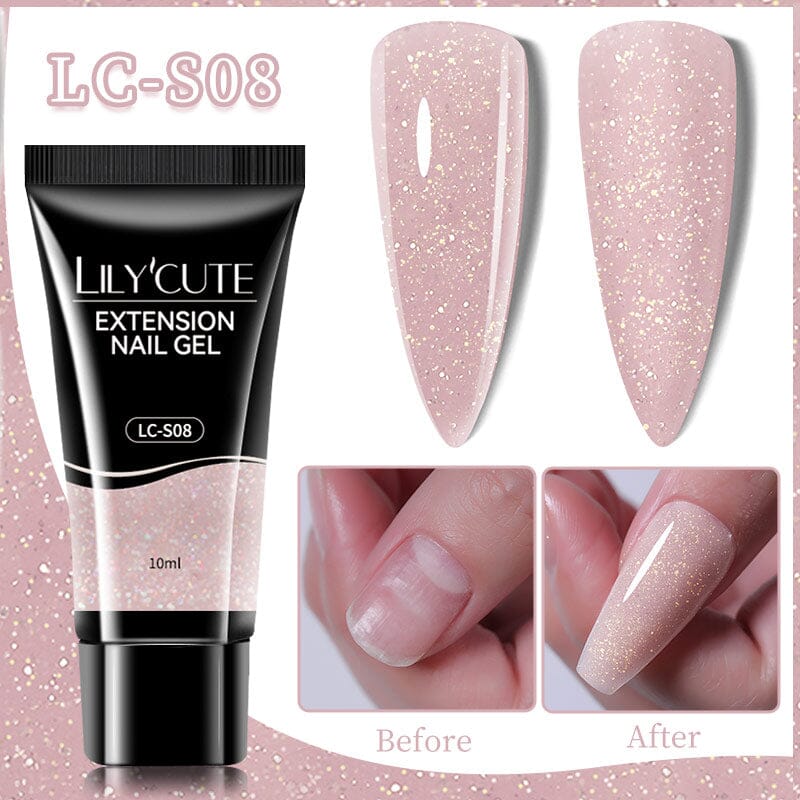 Extension Nail Gel 10ml Extension Nail Gel LILYCUTE LC-S08 