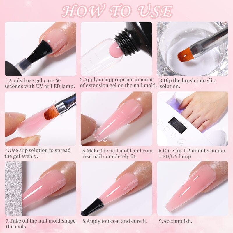 Extension Nail Gel 10ml Extension Nail Gel LILYCUTE 