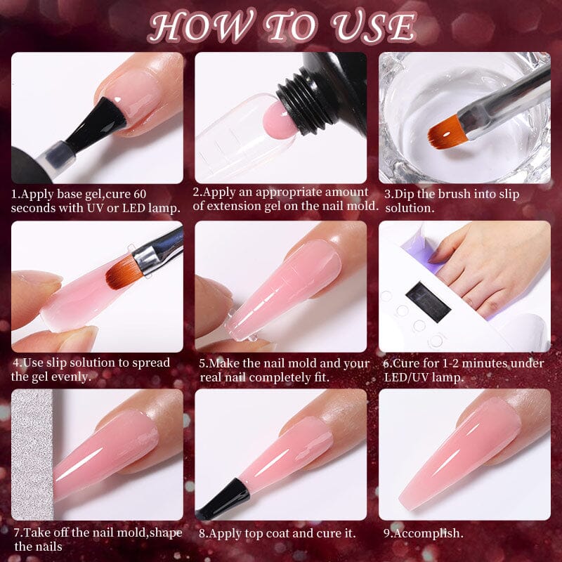 Extension Nail Gel 10ml Extension Nail Gel LILYCUTE 