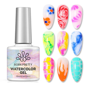 Watercolor Gel 10ml Gel Nail Polish BORN PRETTY 