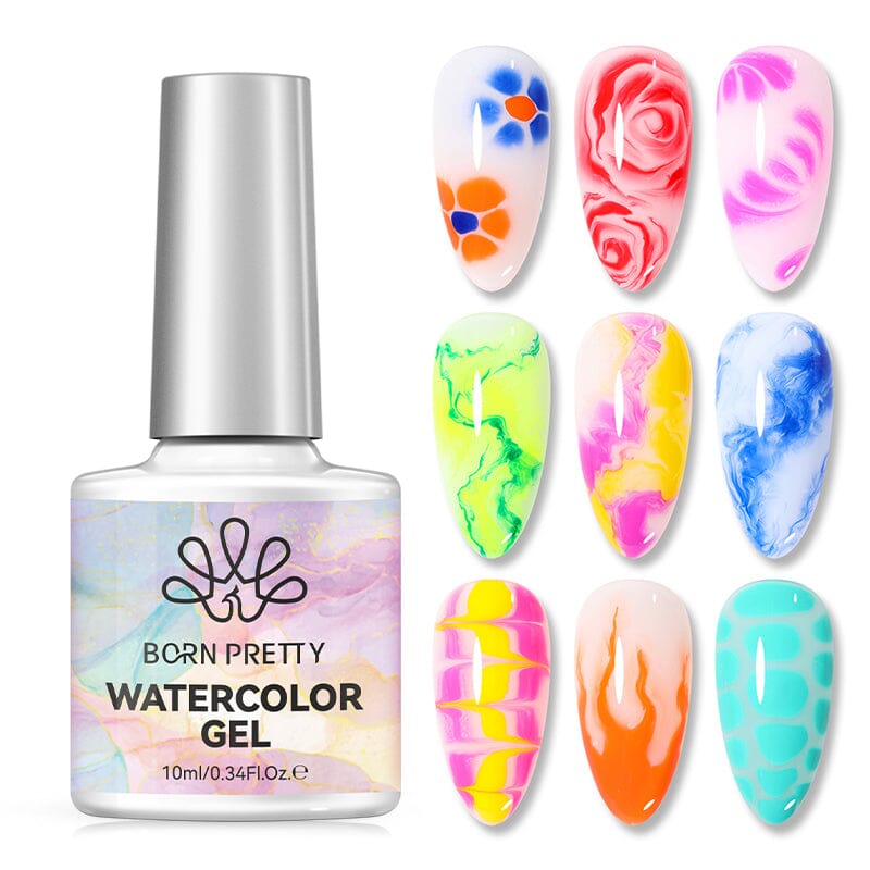 Watercolor Gel 10ml Gel Nail Polish BORN PRETTY 