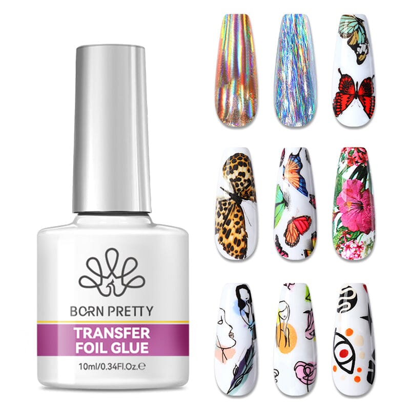 Transfer Foil Glue Gel 10ml Gel Nail Polish BORN PRETTY 