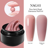 Non Stick Hand Extension Gel 15ml Gel Nail Polish BORN PRETTY NSG03 
