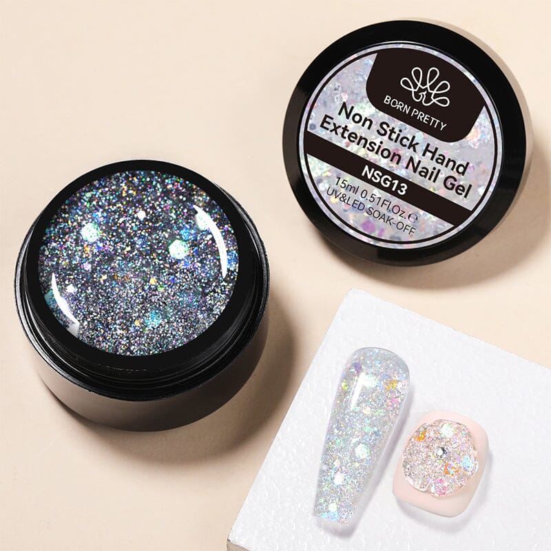 Non Stick Hand Extension Gel NSG13 15ml Gel Nail Polish BORN PRETTY 