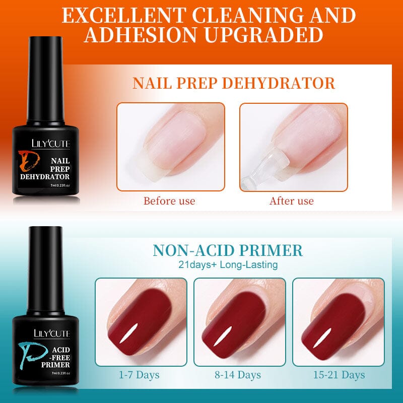 Nail Primer Prep Dehydrator 7ml Nail Care LILYCUTE 