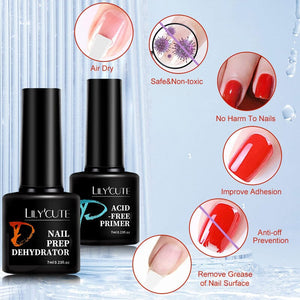 Nail Primer Prep Dehydrator 7ml Nail Care LILYCUTE 