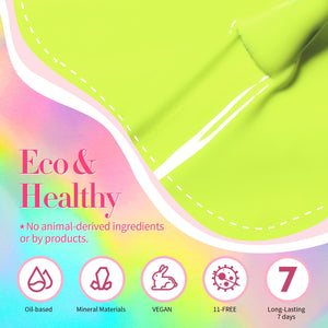 6 Colors Neon Collection Nail Polish Set 10ml Nail Polish BORN PRETTY 