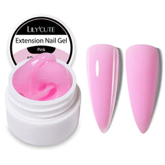 Pink Non Stick Hand 5D Sculpting Extension Gel 8ml Extension Nail Gel LILYCUTE 