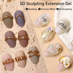 Non Stick Hand Extension Nail Gel 8ml Extension Nail Gel LILYCUTE 