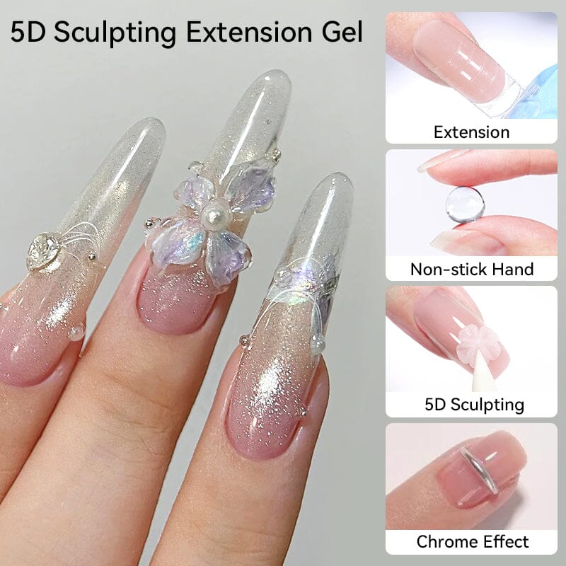 Non Stick Hand Extension Nail Gel 8ml Extension Nail Gel LILYCUTE 