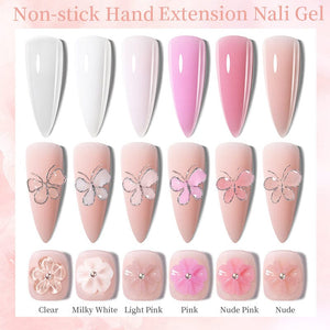 Non Stick Hand Extension Nail Gel 8ml Extension Nail Gel LILYCUTE 