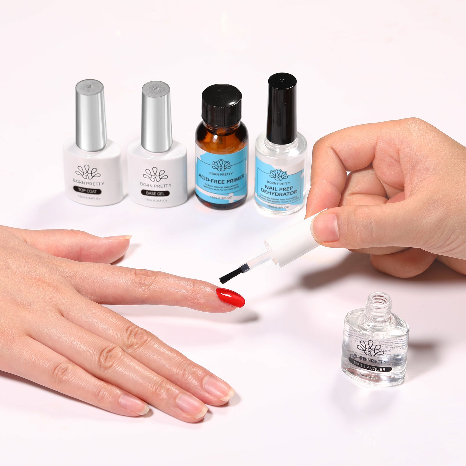 5 Bottles Functional Gel Nail Kit