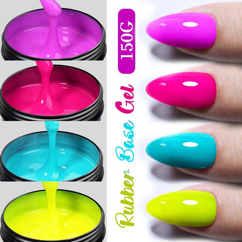 Flakes Rubber Base Gel URB031 150g Base & Top Coat UR SUGAR 