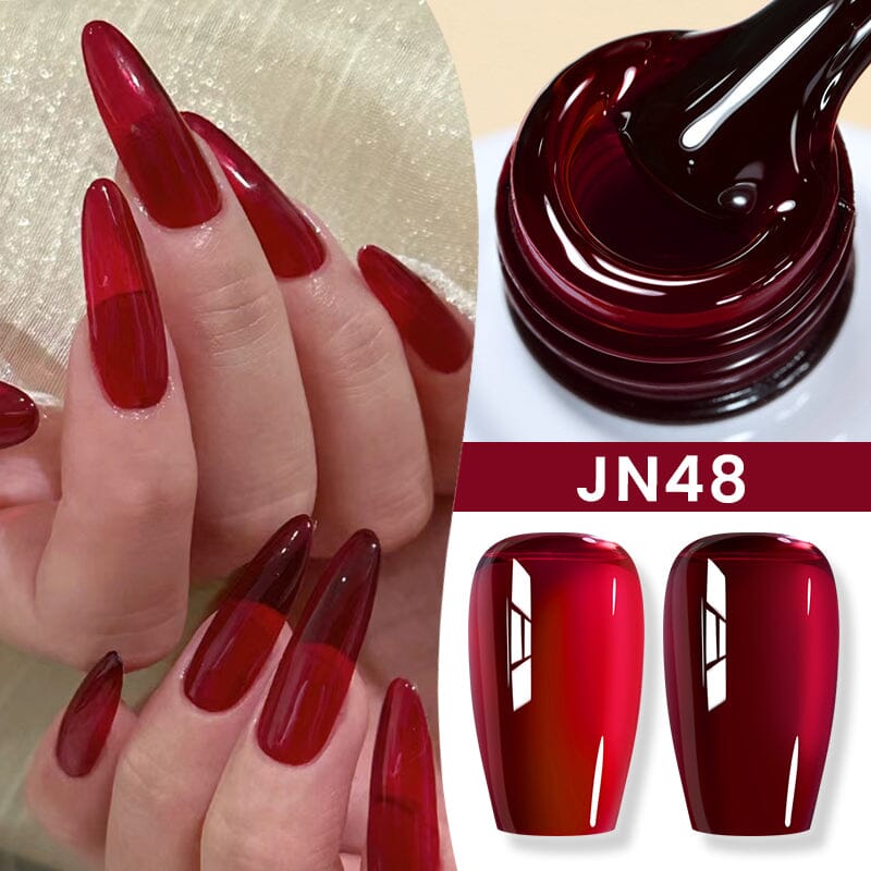 10ml Jelly Nude Gel JN48 Gel Nail Polish BORN PRETTY 