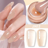 Nude Colors Jelly Gel Polish 10ml Gel Nail Polish BORN PRETTY JN12 