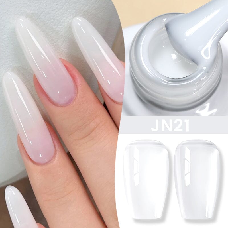 Jelly Nude Gel Polish 10ml (JN01-JN50) Gel Nail Polish BORN PRETTY JN21 