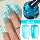 Jelly Nude Gel Polish 10ml (JN01-JN50) Gel Nail Polish BORN PRETTY JN24 