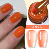Jelly Nude Gel Polish 10ml (JN01-JN50) Gel Nail Polish BORN PRETTY JN26 