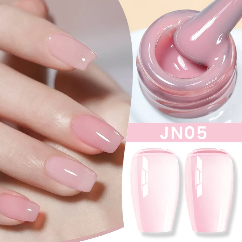 Jelly Nude Gel Polish 10ml (JN01-JN50) Gel Nail Polish BORN PRETTY JN05 