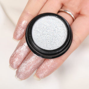 Metallic Mirror Effect Solid Chrome Nail Powder Nail Powder NICOLE DIARY 
