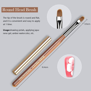 BORN PRETTY Nail Art Brush Tools & Accessories BORN PRETTY #04 Round Head Brush 