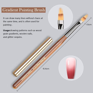 Gradient Painting Brush #08 Tools & Accessories BORN PRETTY 