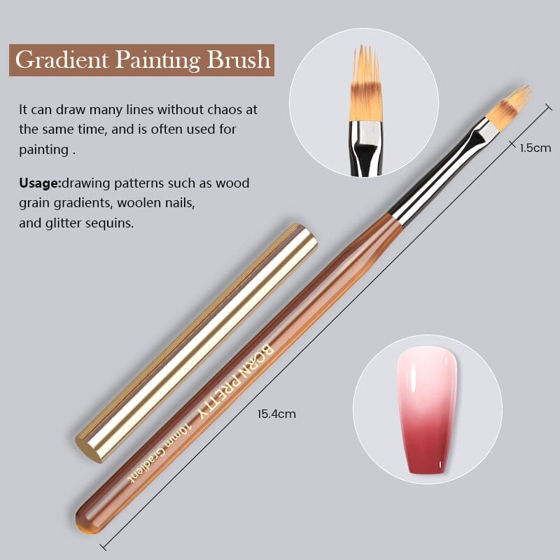 Gradient Painting Brush #08 Tools & Accessories BORN PRETTY 